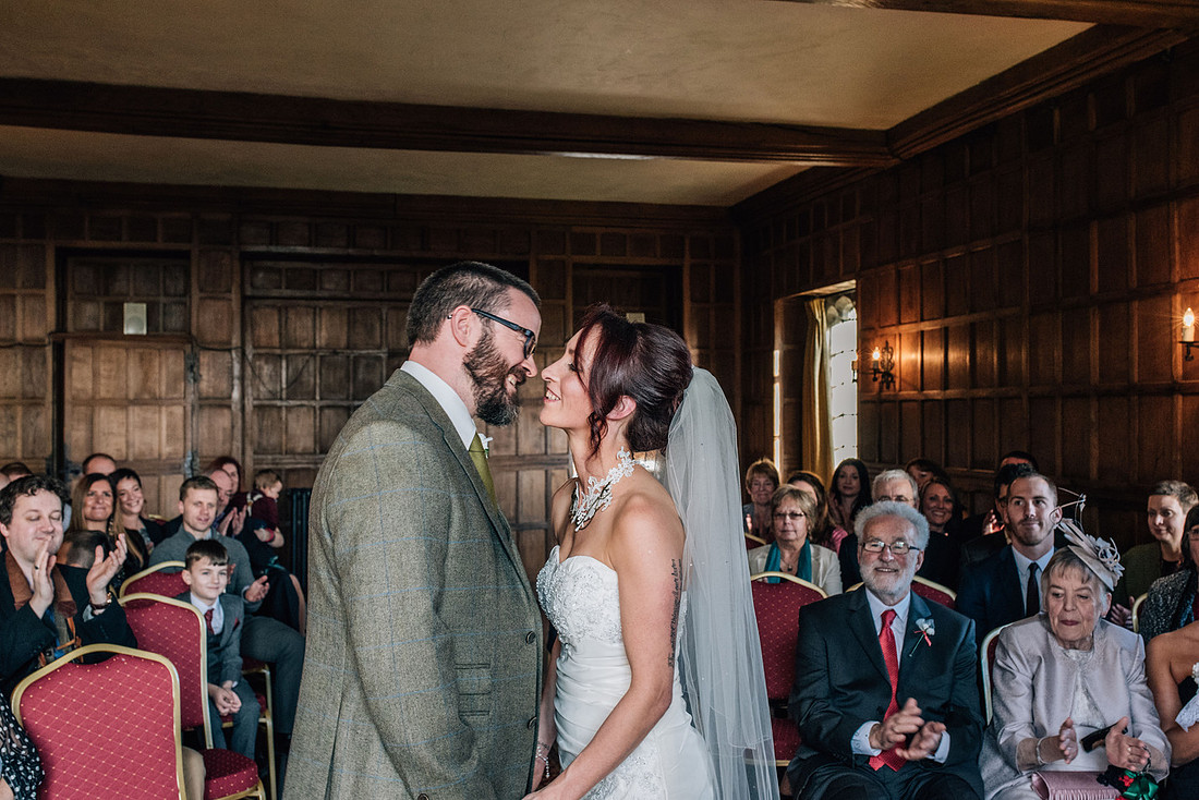 Lympne castle wedding photography