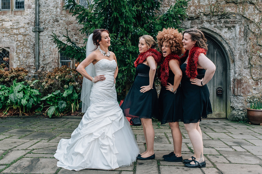 Lympne castle wedding photography