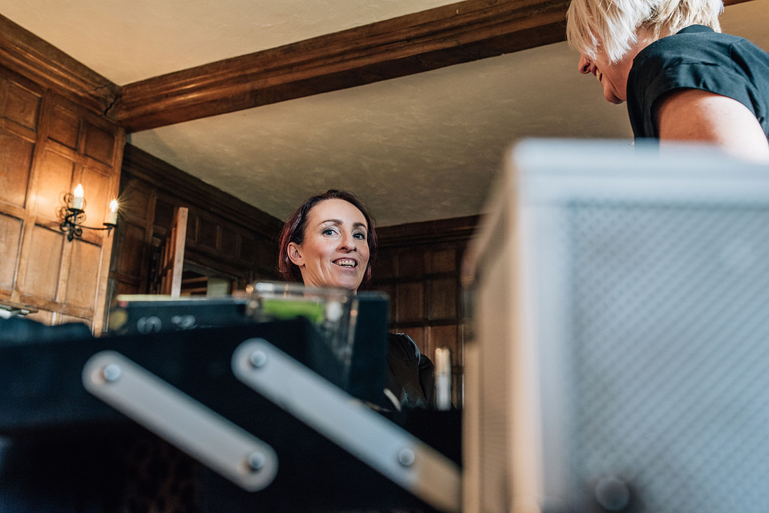 Lympne castle wedding photography