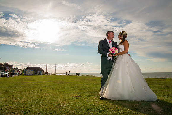 Marine hotel whitstable wedding photography
